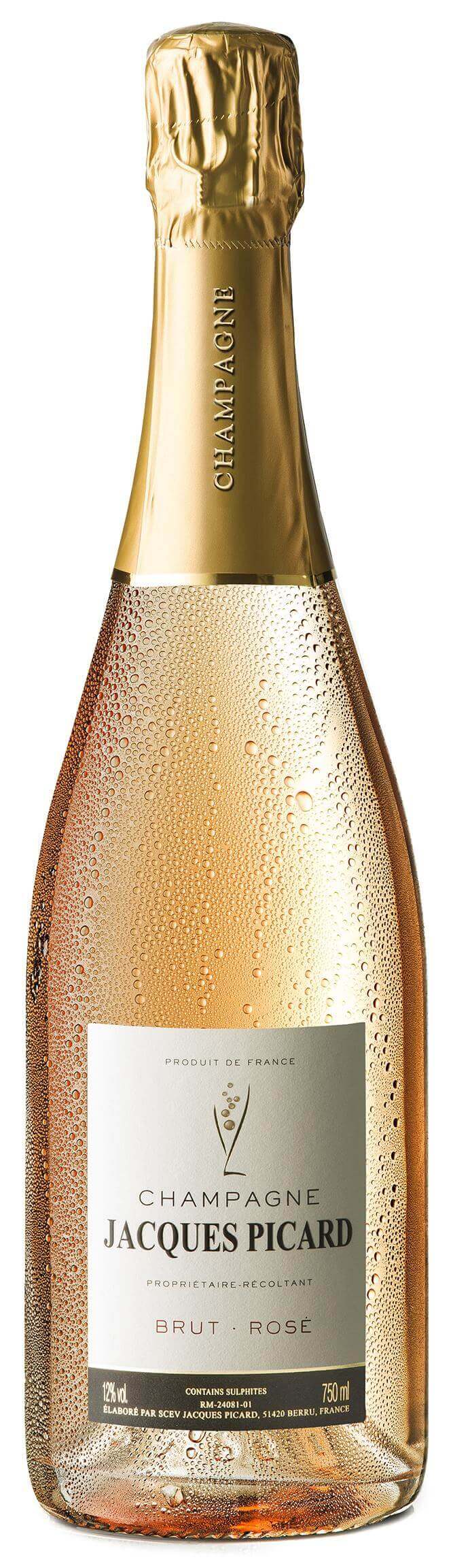 champagne picard brut rose 750 red k
