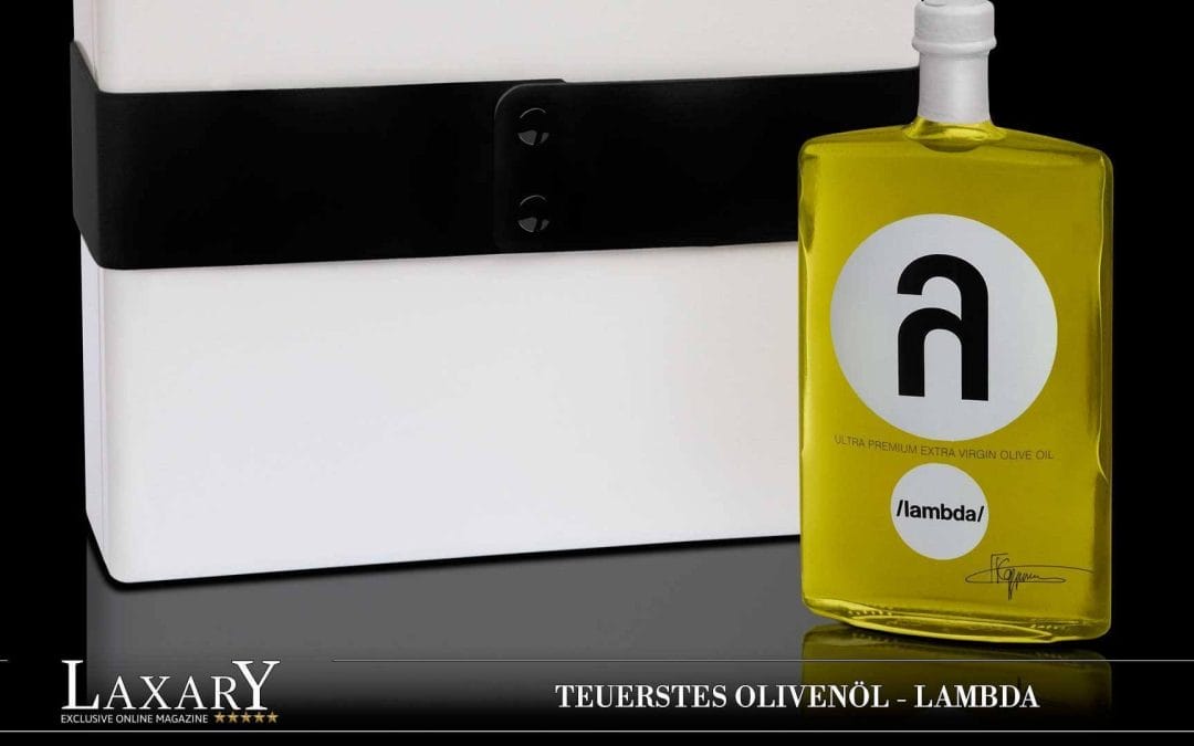 Teuerstes Olivenöl – LAMBDA Ultra Premium Extra Vergine Olivenöl