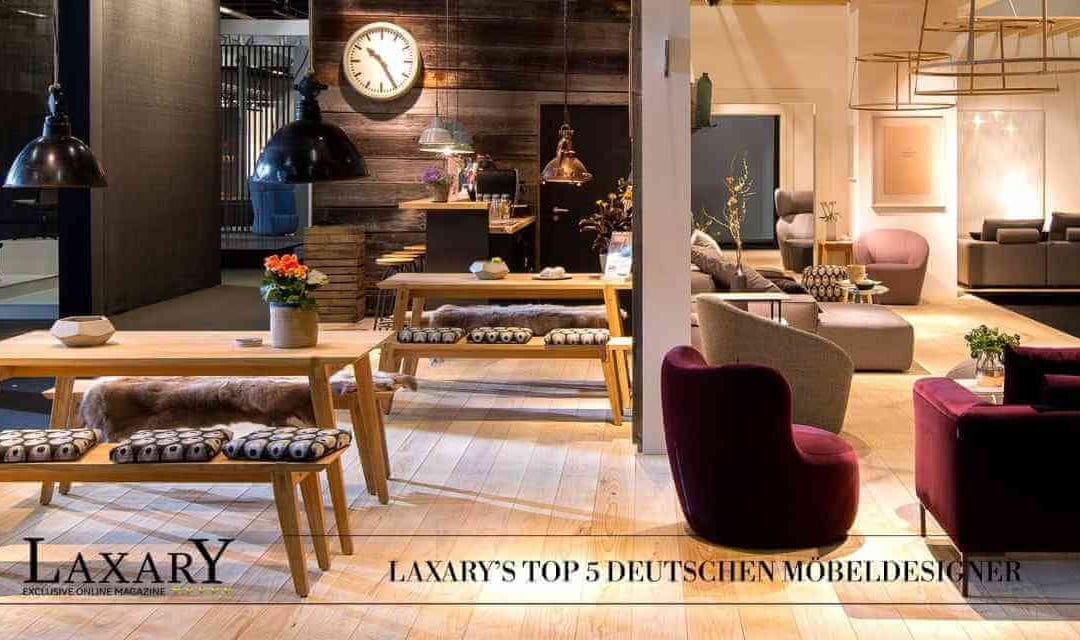Möbeldesigner –  Die Laxary Top 5 der deutschen Möbeldesigner