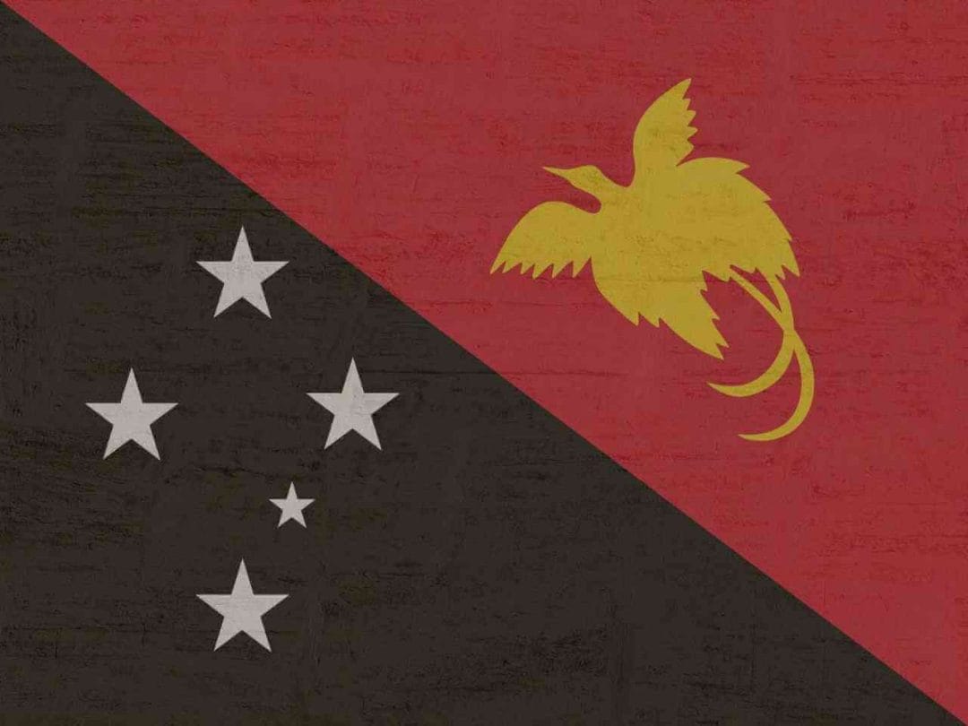 papua neuguinea flagge