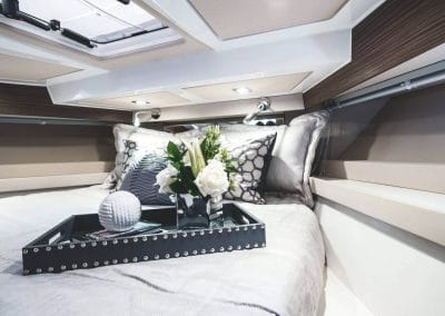 azimut yachts verve 40 master cabin detail 2