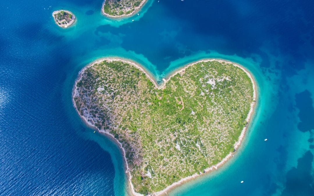 Liebes-Ausflugstipps zu den Inseln in Herzform