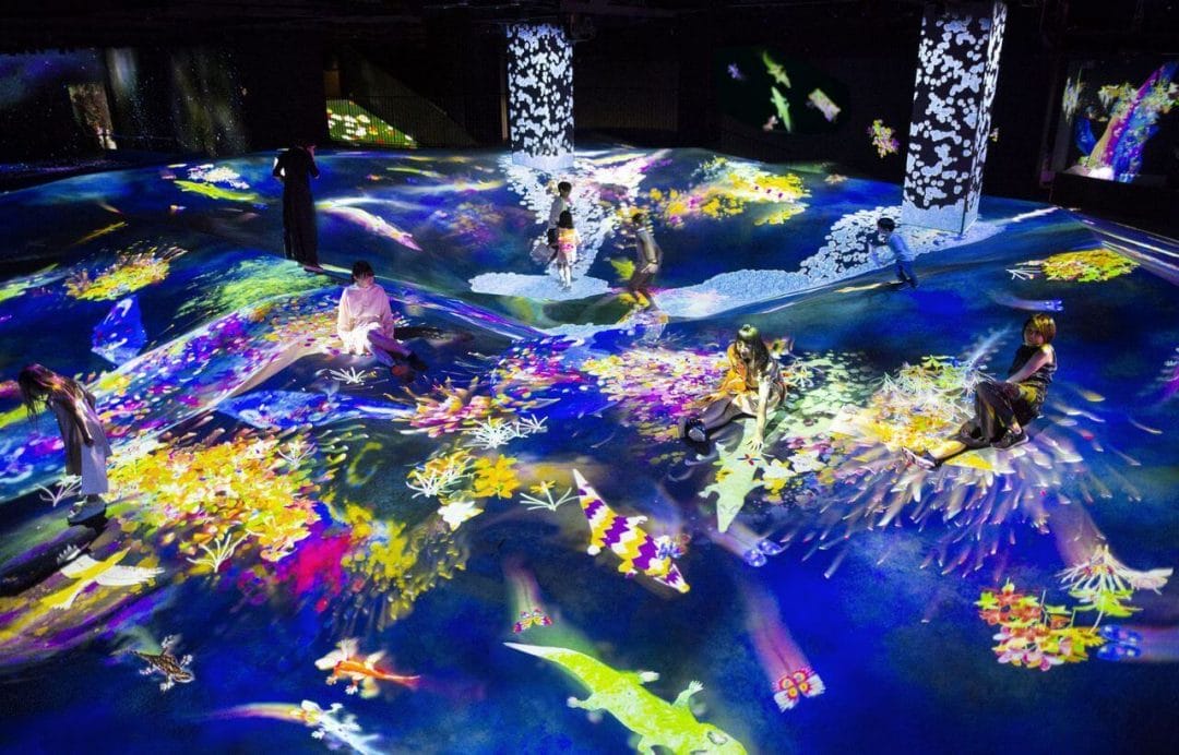 teamlab exhibition view of mori building digital art museum teamlab borderless 3 2018 odaiba tokyo teamlab
